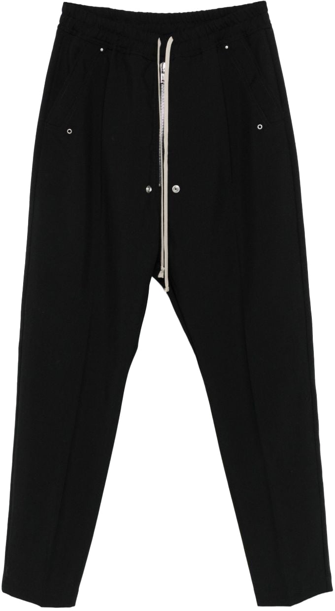 Rick Owens Trousers Black Zwart