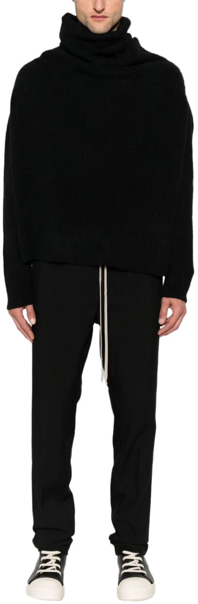 Rick Owens Trousers Black Zwart