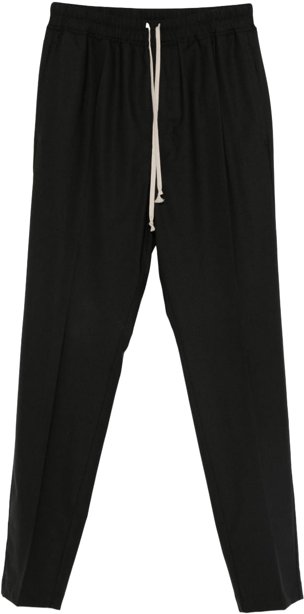 Rick Owens Trousers Black Zwart