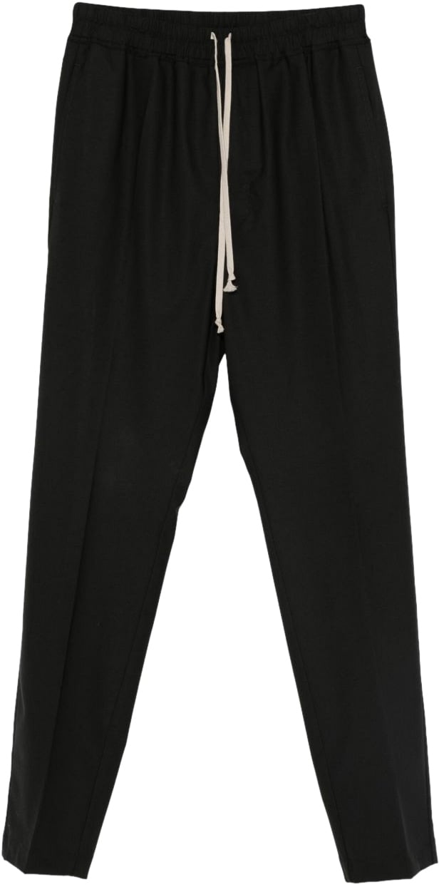 Rick Owens Trousers Black Zwart