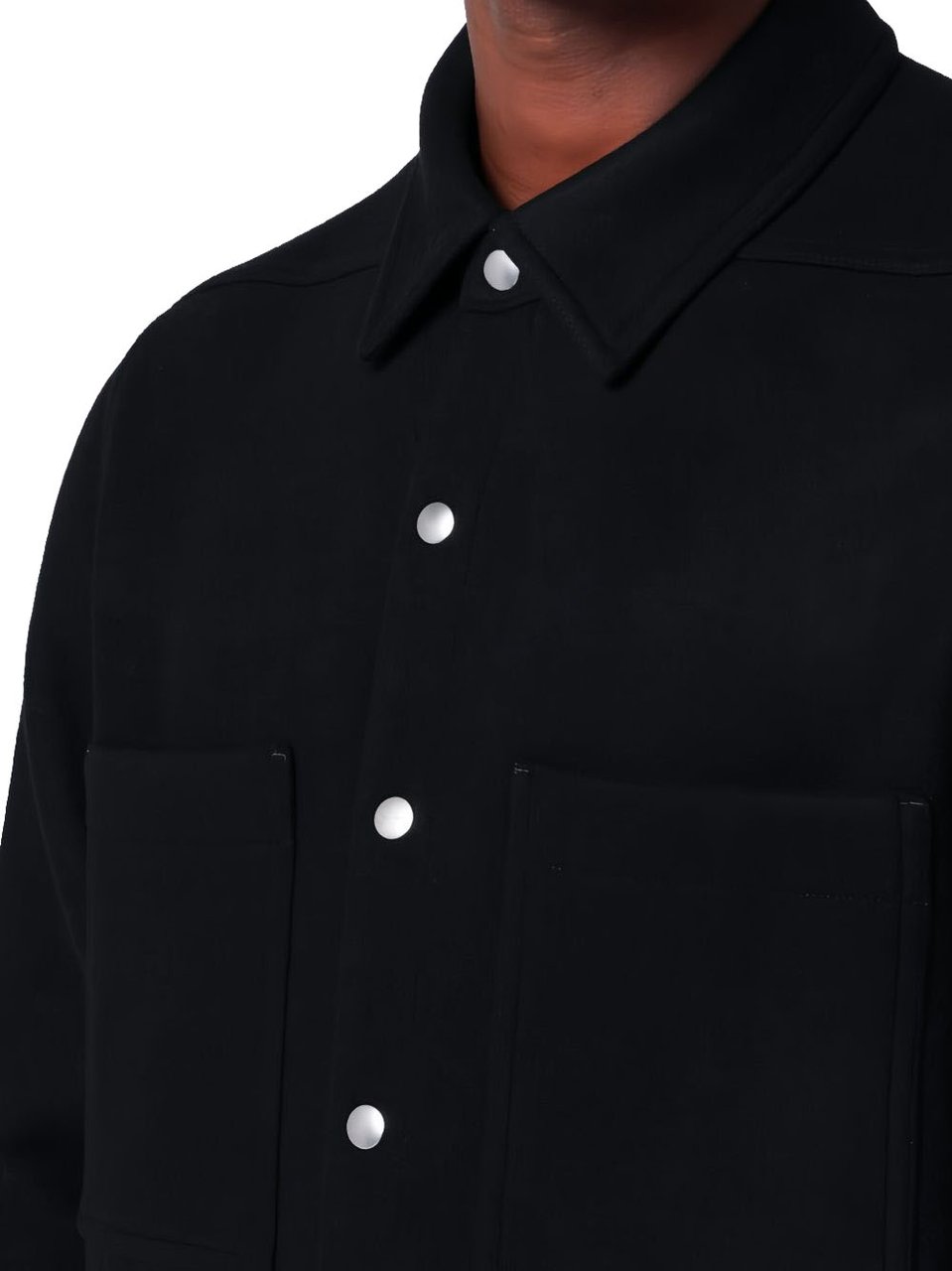 Rick Owens Jackets Black Zwart
