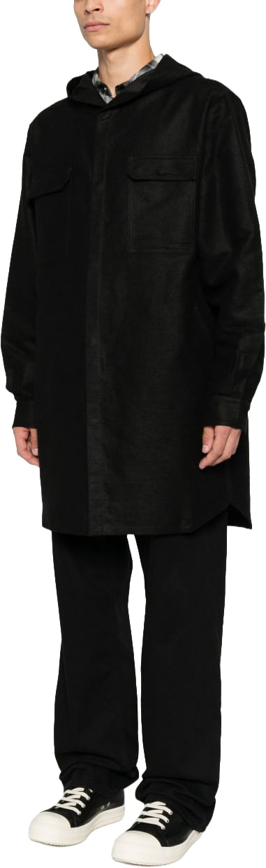 Rick Owens Shirts Black Zwart