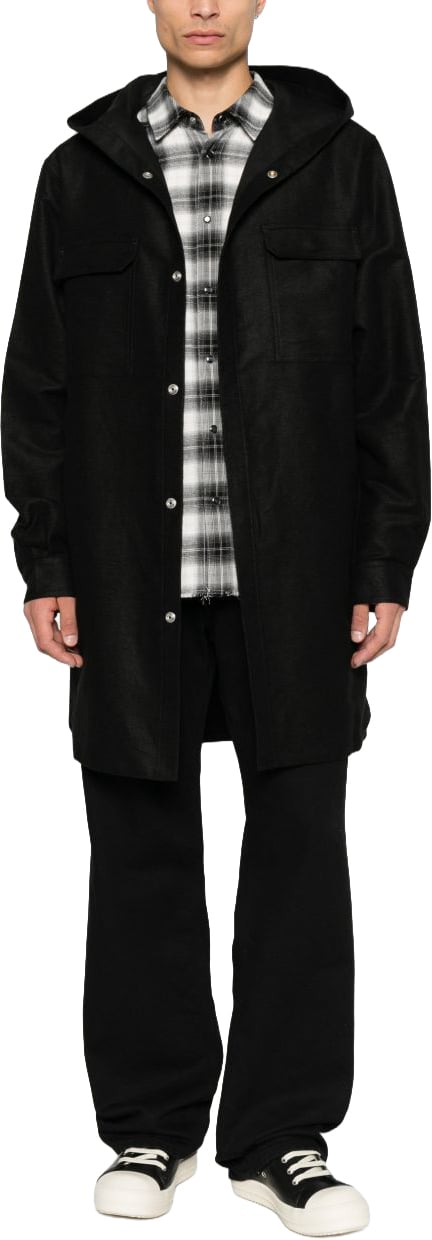 Rick Owens Shirts Black Zwart