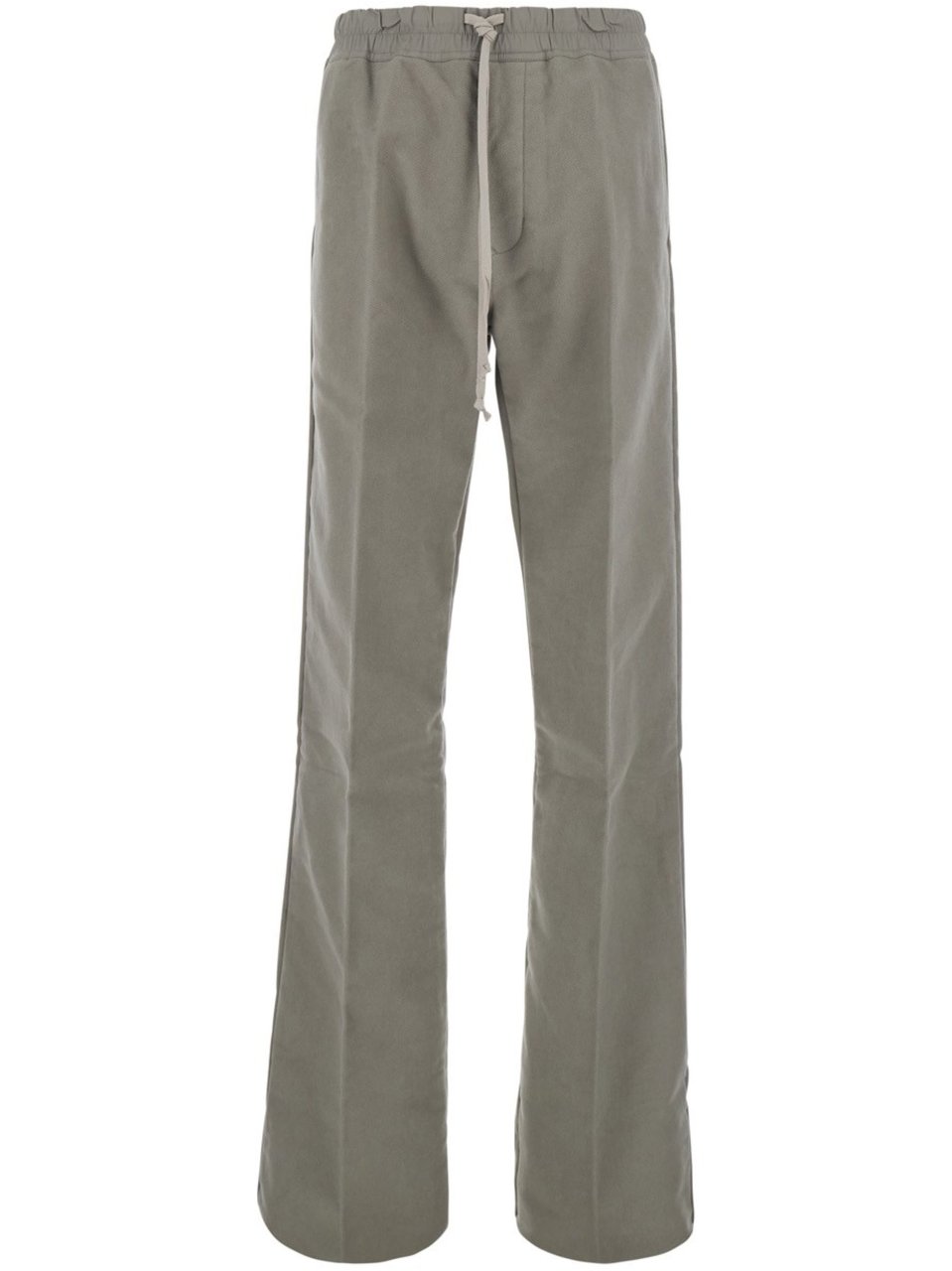 Rick Owens Relaxed Fit Drawstring Pants With Flared Leg Grijs