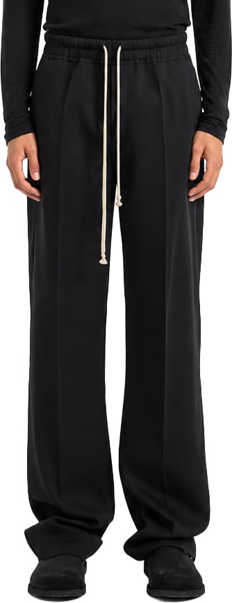 Rick Owens Dietrich Drawstring Trousers Black Divers
