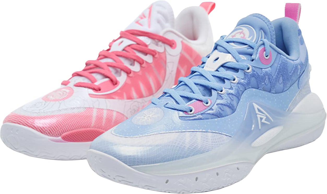Rigorer AR2 Basketbalschoen Pink Iceman Mixed Lichtblauw