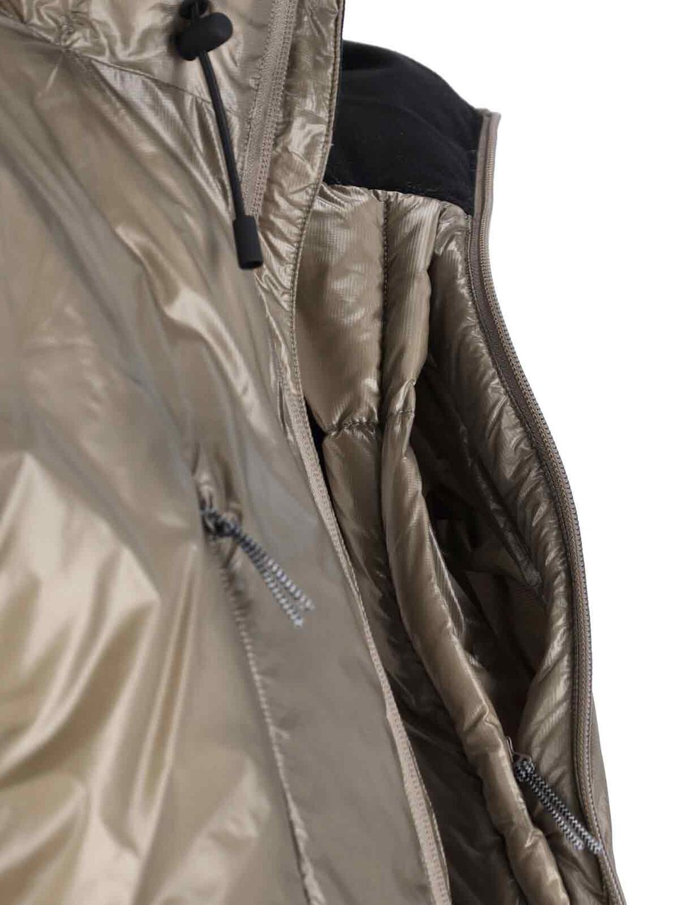 ROA Taupe Comfortemp Ecodown Hooded Jacket Neutraal