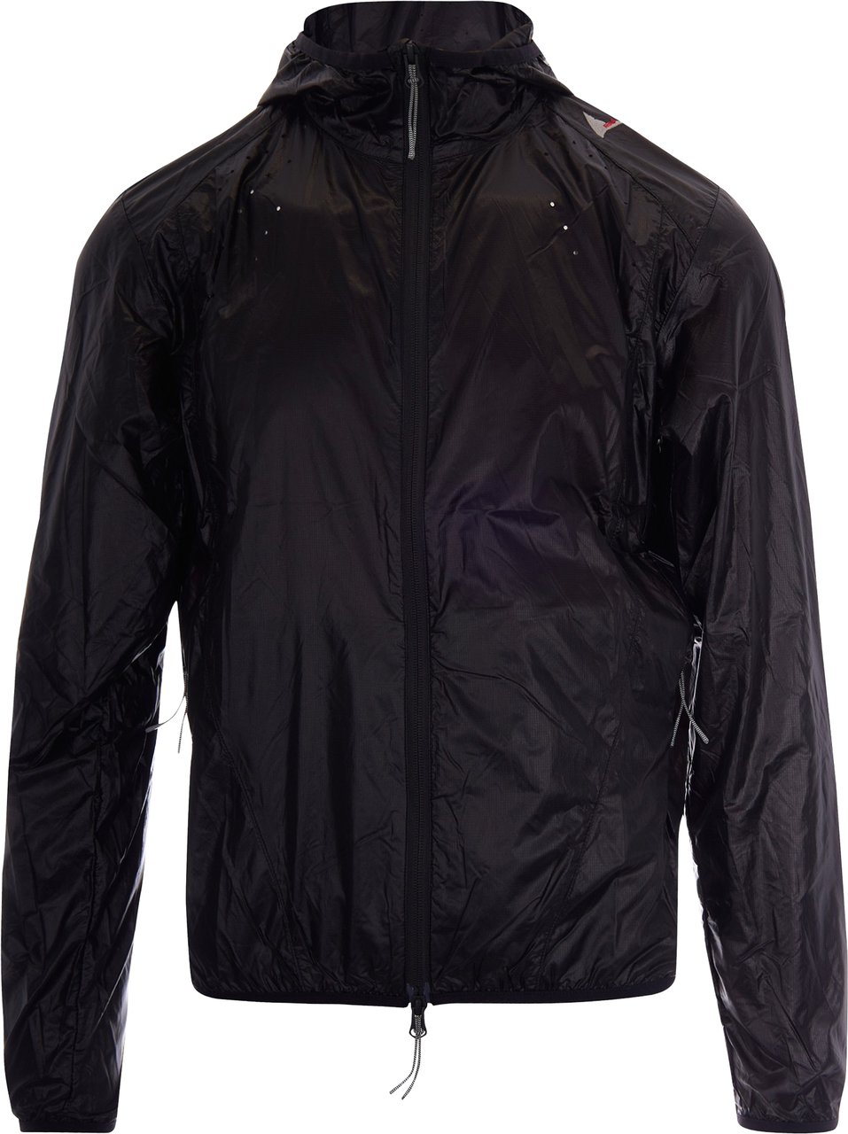 ROA Hue Packable Wind Jacket in Black Zwart