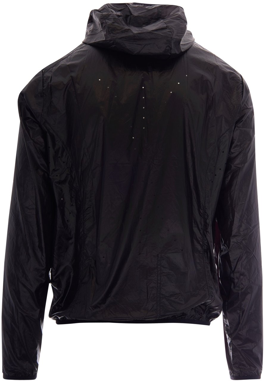 ROA Hue Packable Wind Jacket in Black Zwart
