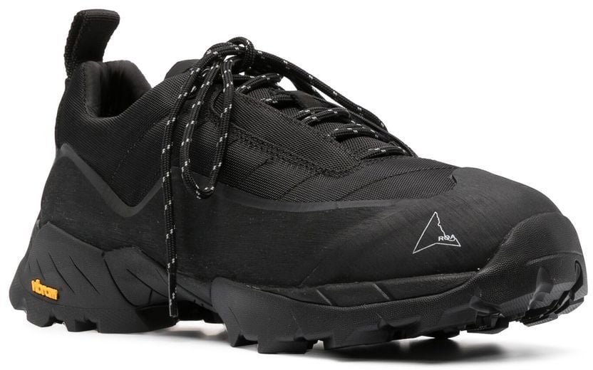 ROA Flat Shoes Black Zwart