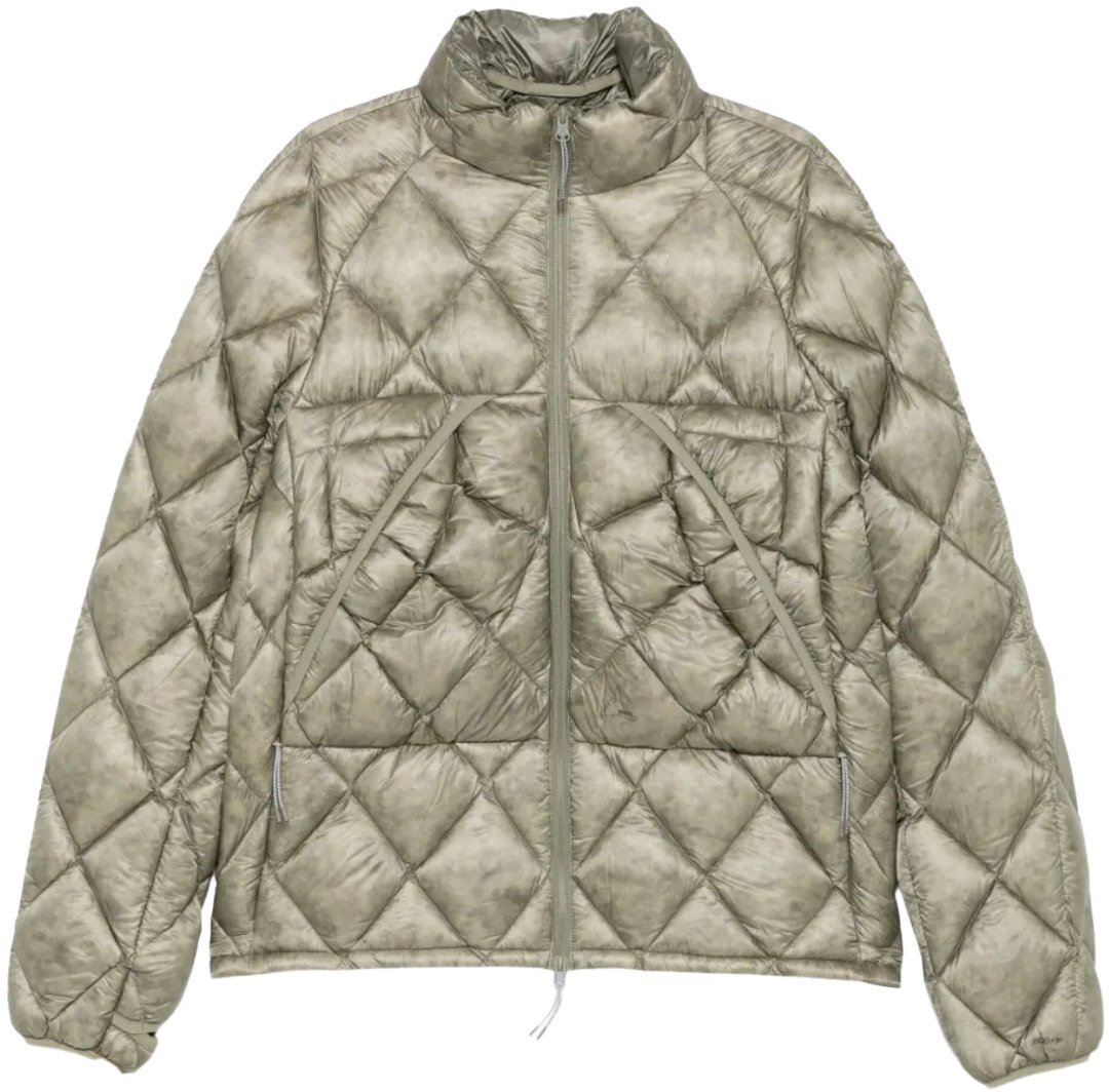 ROA Nuna 800 Fill Power Hooded Down Jacket Sage Green Groen