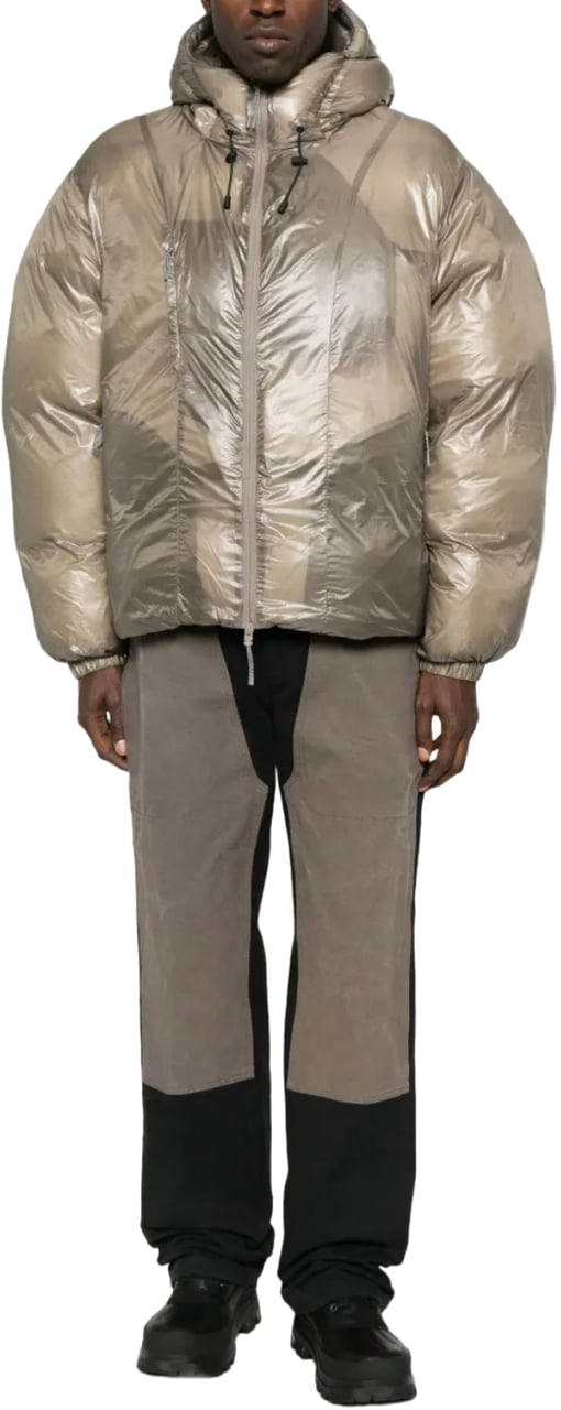 ROA Smooth Down Jacket Taupe Divers