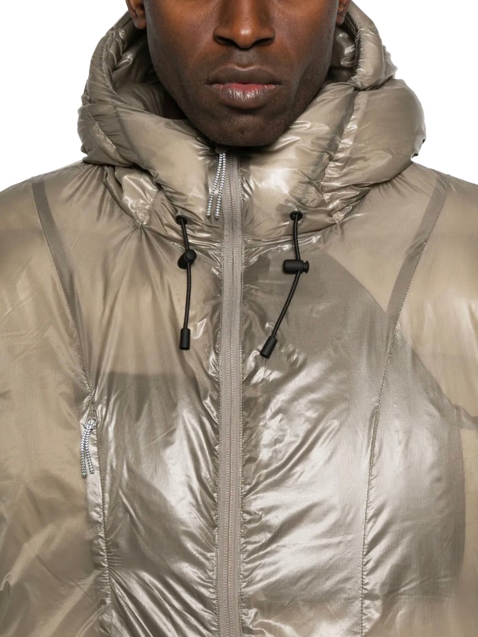 ROA Smooth Down Jacket Taupe Divers