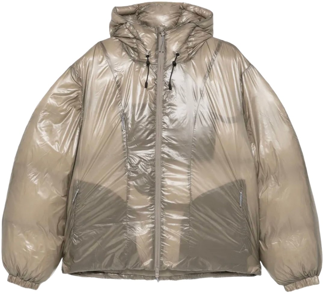 ROA Smooth Down Jacket Taupe Divers