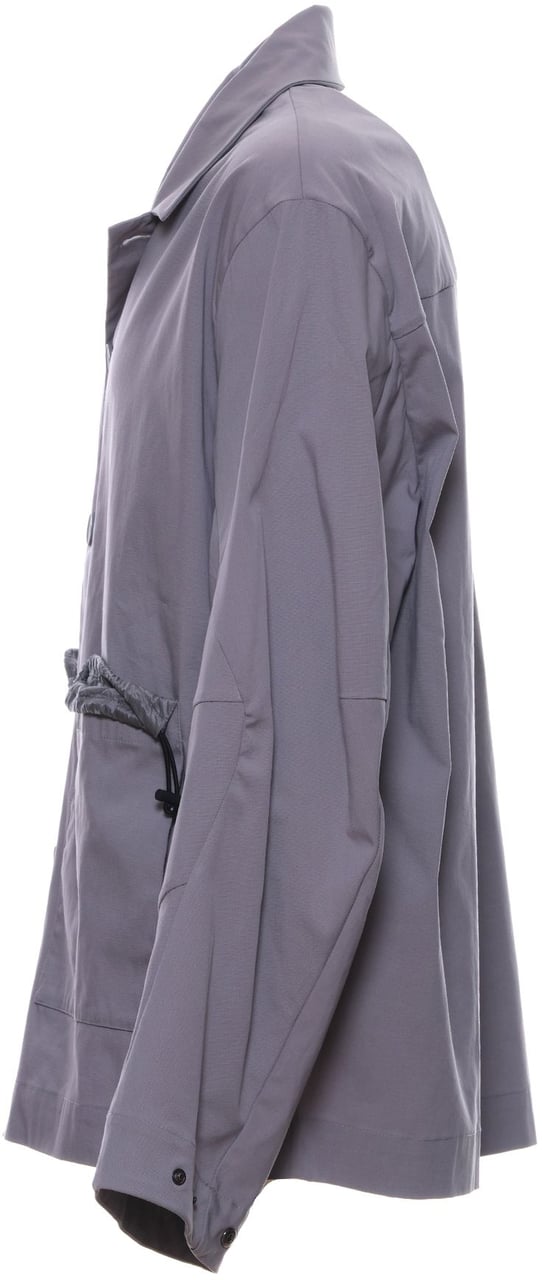 ROA Technical Grey Shirt Jacket Grijs
