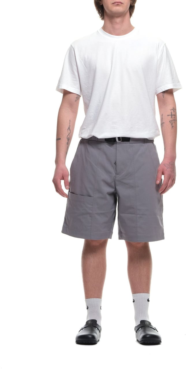 ROA Functional Technical Bermuda Shorts Grijs