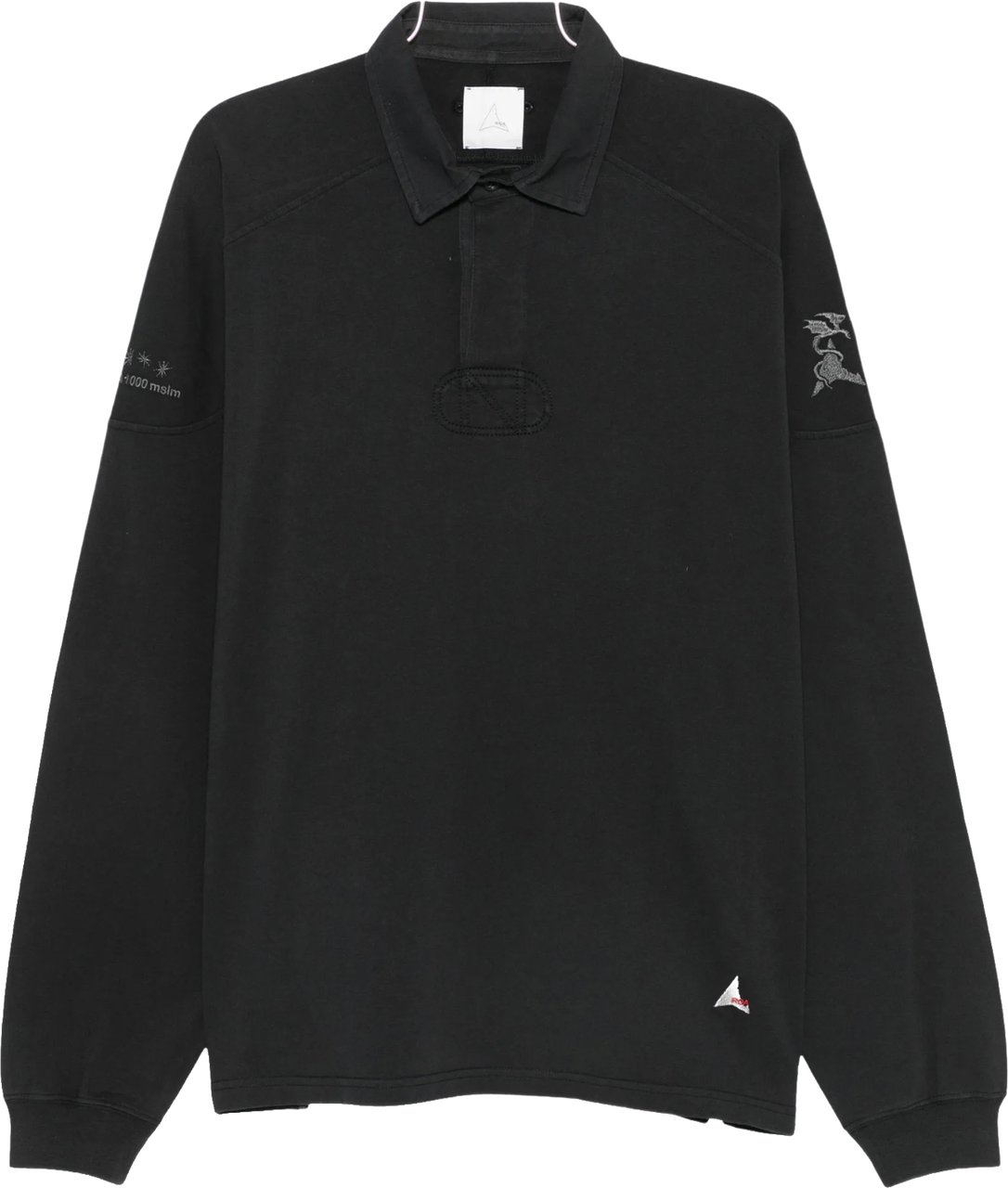 ROA T-Shirts And Polos Nero Zwart