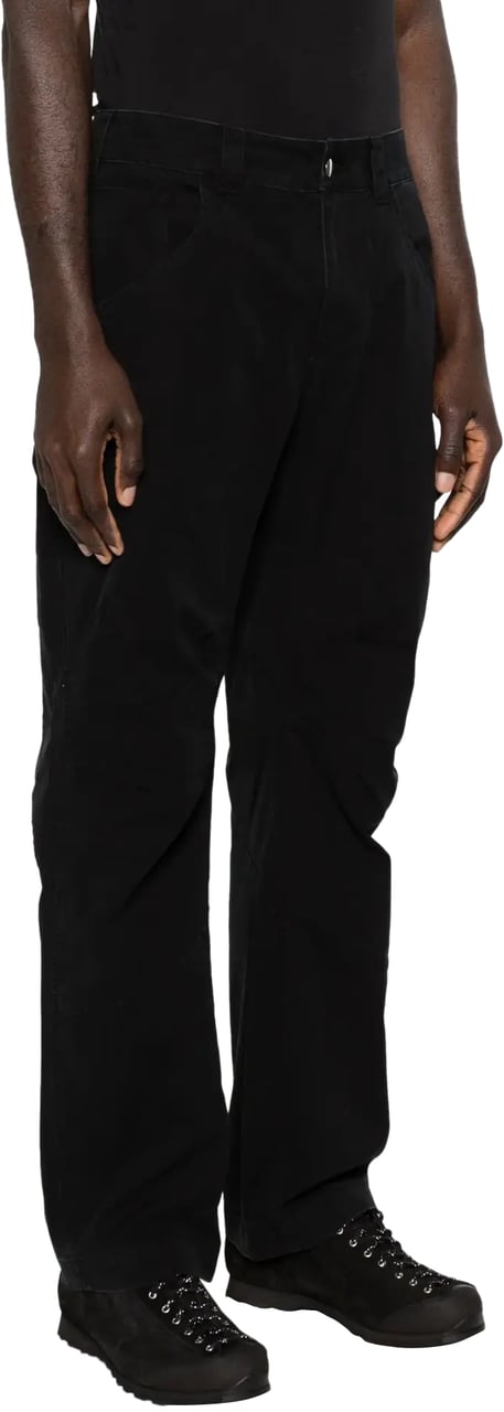 ROA Crimp Shaped Cotton Pants Anthracite Grijs