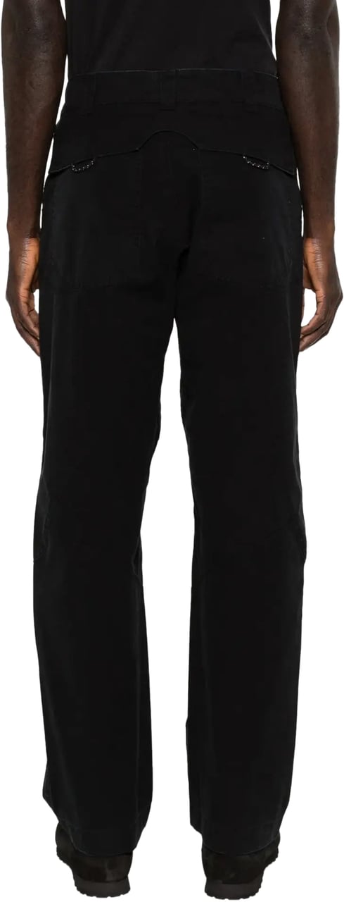 ROA Crimp Shaped Cotton Pants Anthracite Grijs