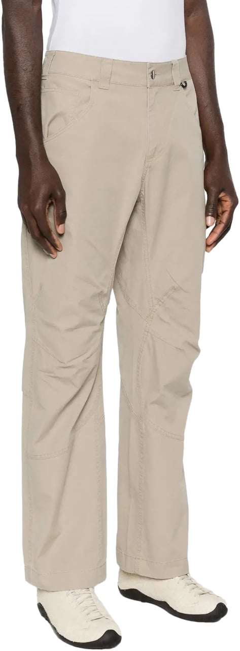 ROA Crimp Shaped Cotton Pants Sand Beige