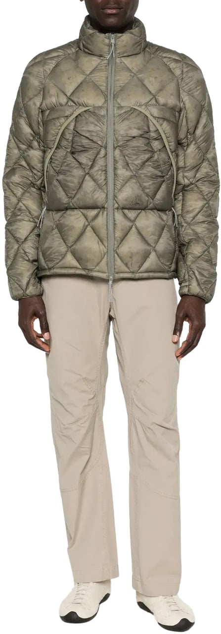 ROA Nuna 800 Fill Power Hooded Down Jacket Sage Green Groen