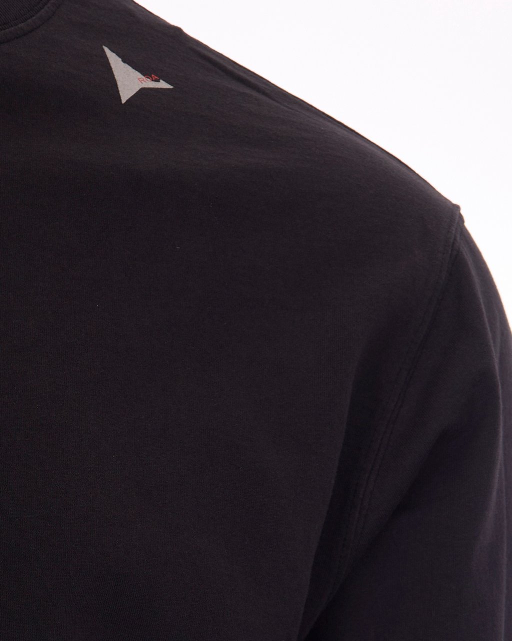 ROA T-Shirts And Polos Washed Black Donkergrijs