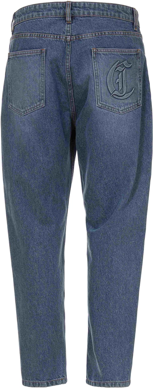 Roberto Cavalli Trousers Blue Blauw