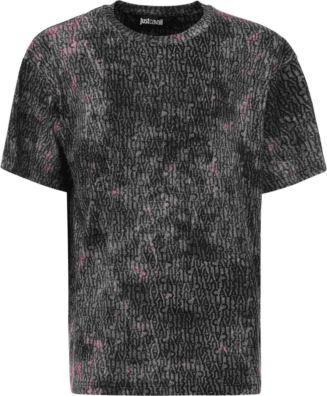 Roberto Cavalli T-Shirts And Polos Black Zwart