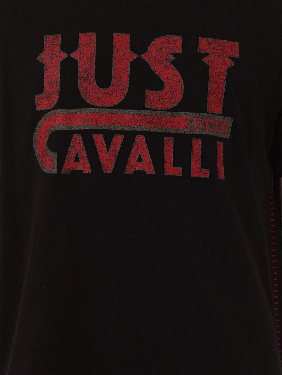 Roberto Cavalli T-Shirts And Polos Black Zwart