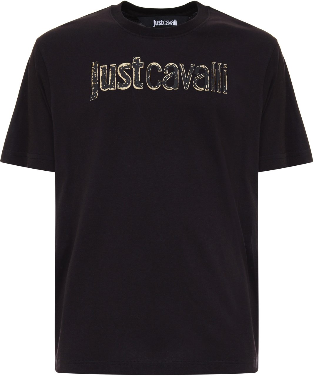 Roberto Cavalli T-Shirts And Polos Black Zwart