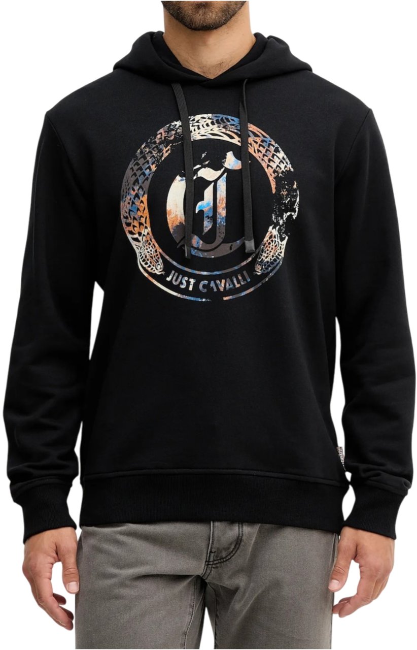 Roberto Cavalli Sweaters Black Zwart