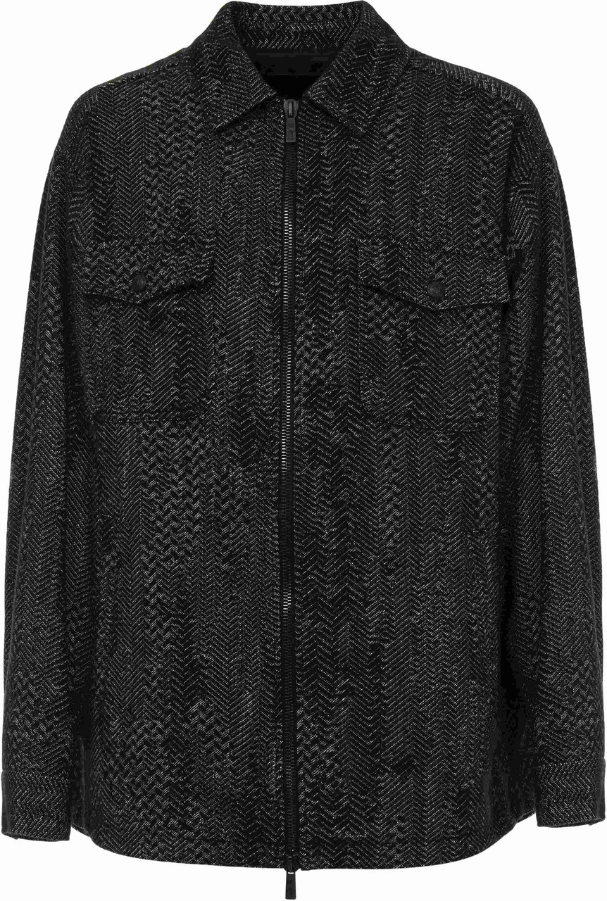 Roberto Cavalli Coats Black Zwart