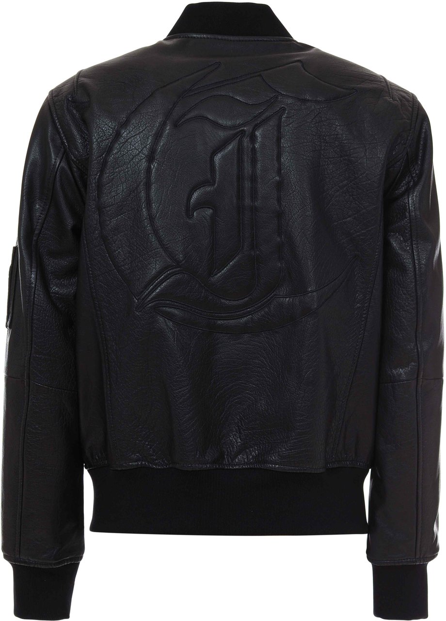 Roberto Cavalli Coats Black Zwart