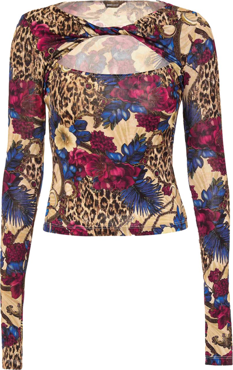 Roberto Cavalli T-Shirts And Polos Multicolour Divers