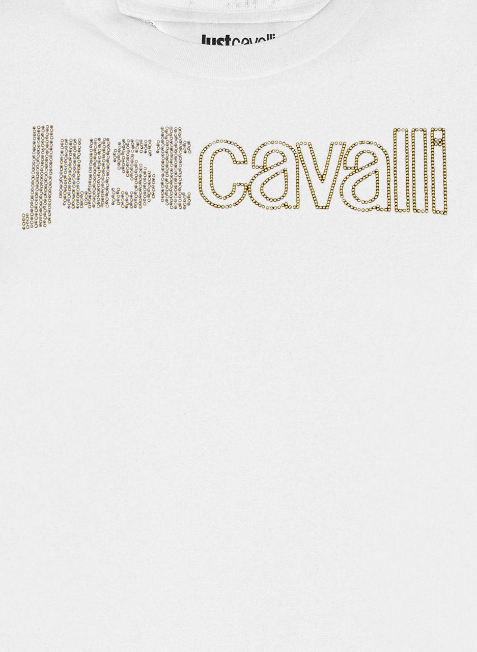 Roberto Cavalli T-Shirts And Polos White Wit