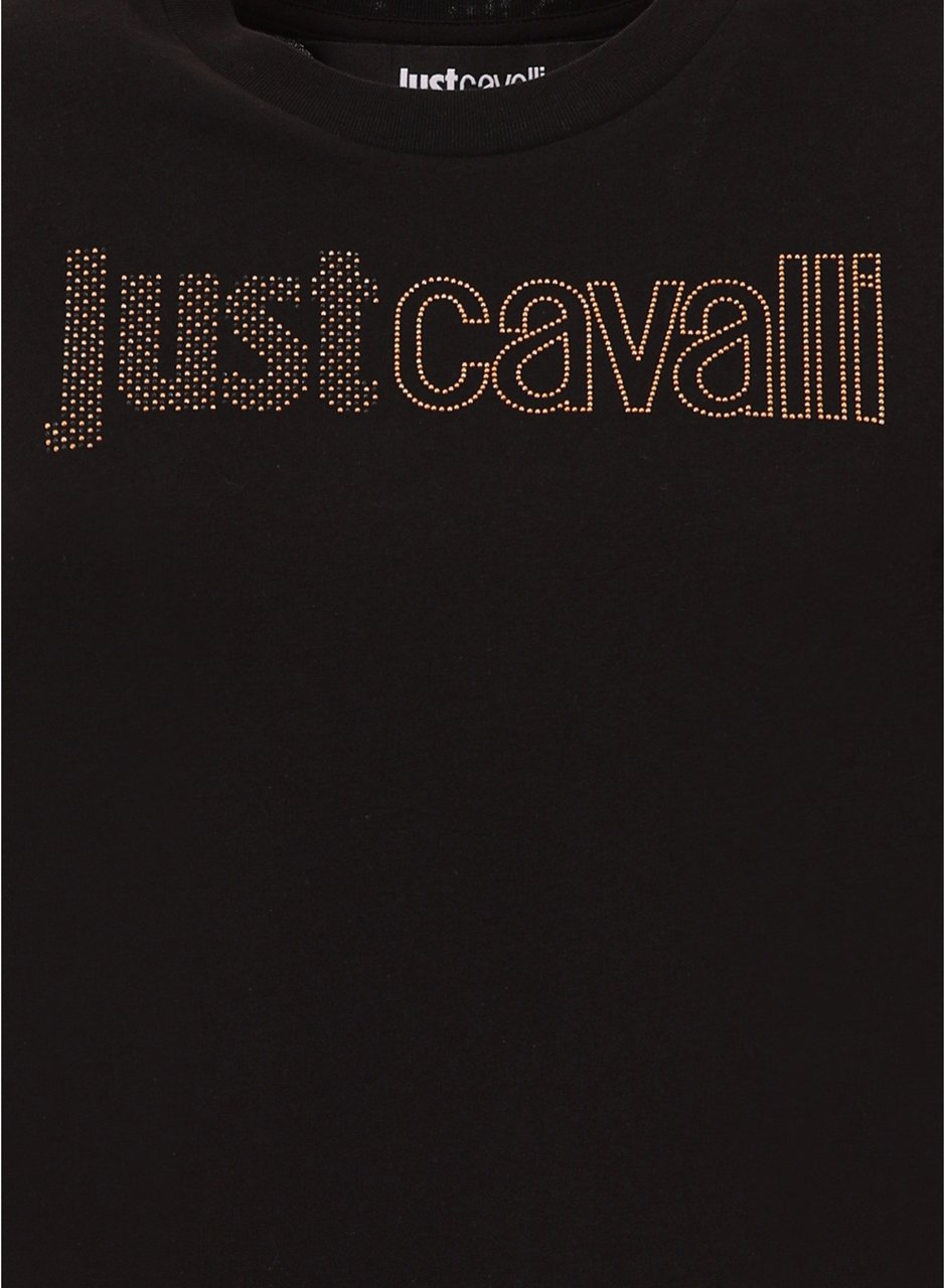 Roberto Cavalli T-Shirts And Polos Black Zwart