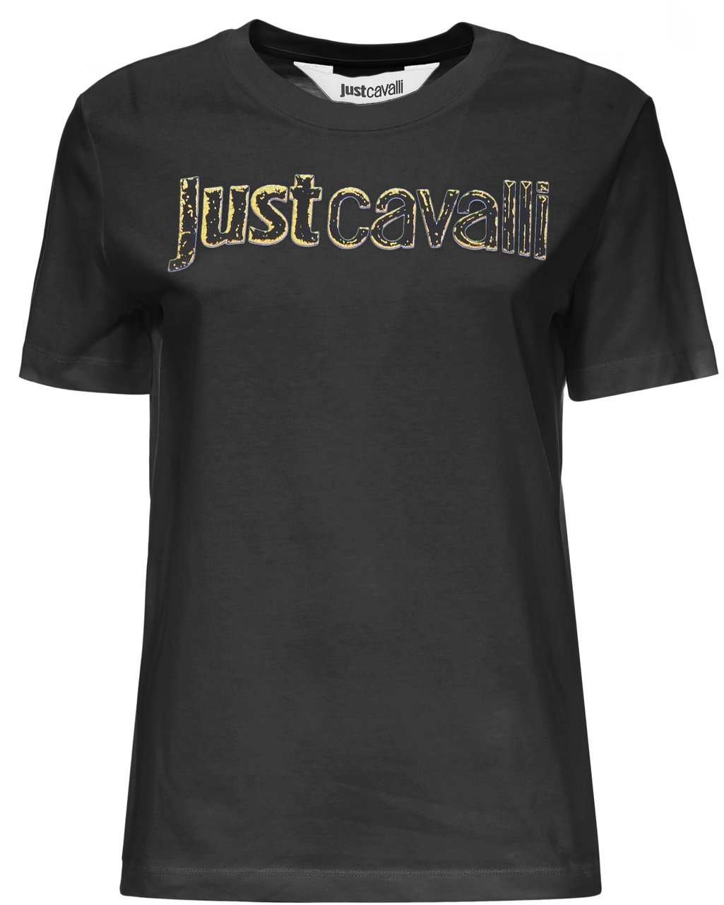 Roberto Cavalli T-Shirts And Polos Black Zwart