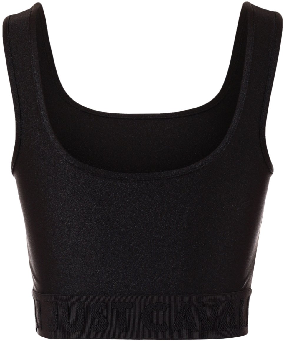 Roberto Cavalli Top Black Zwart