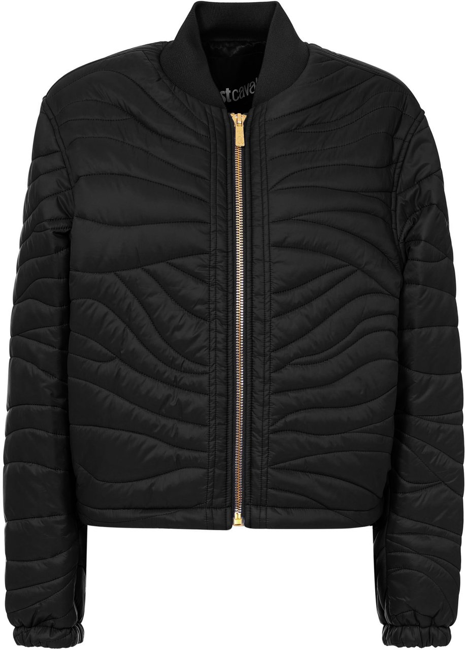 Roberto Cavalli Coats Black Zwart