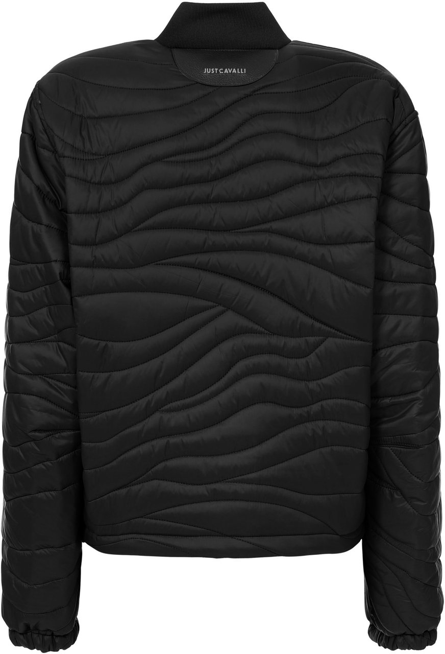 Roberto Cavalli Coats Black Zwart