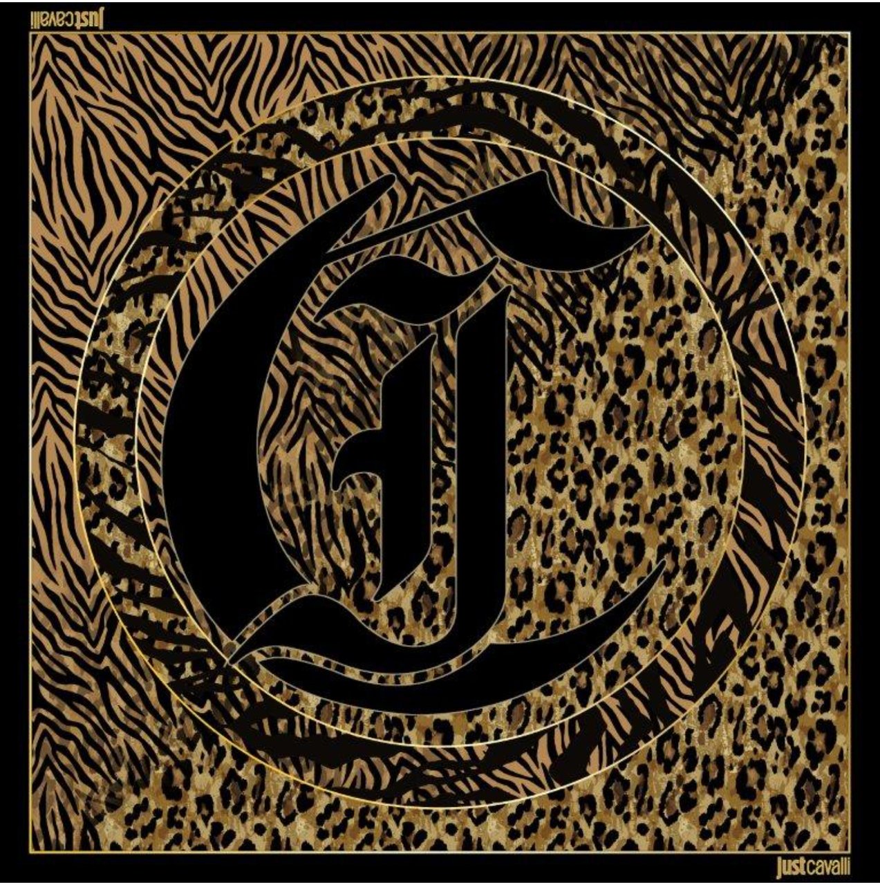 Roberto Cavalli Scarfs Black Zwart