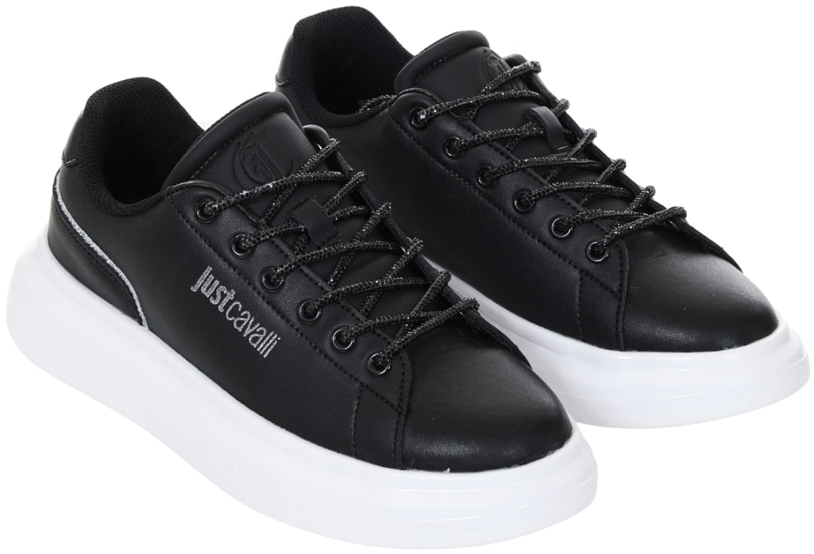 Roberto Cavalli Sneakers Black Zwart