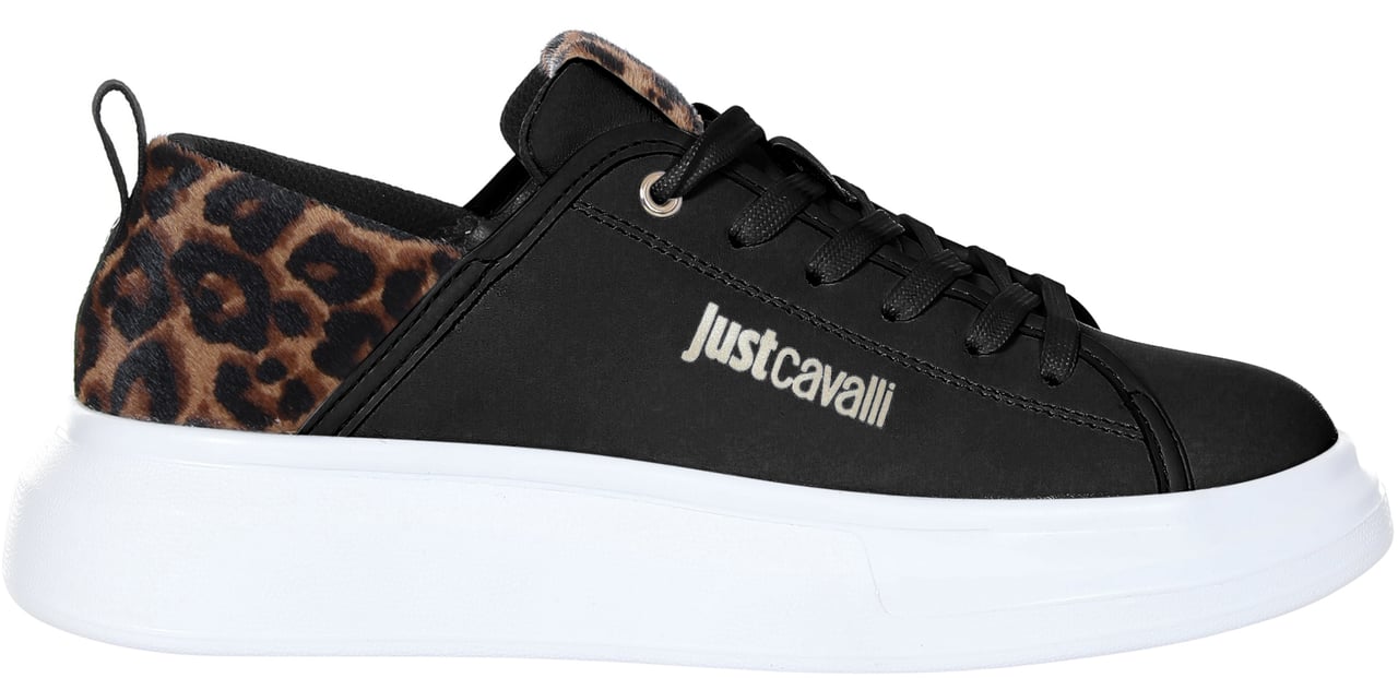 Roberto Cavalli Sneakers Black Zwart