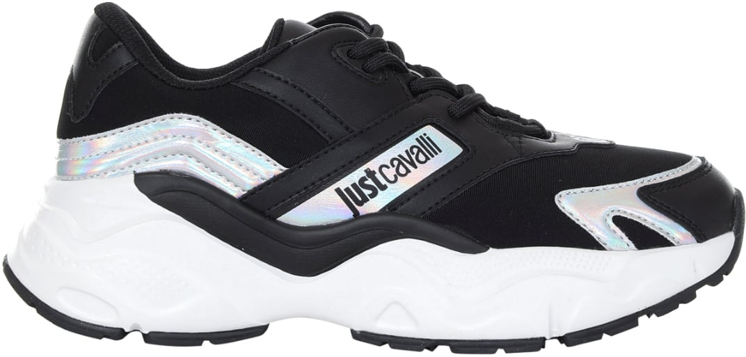 Roberto Cavalli Sneakers Black Zwart