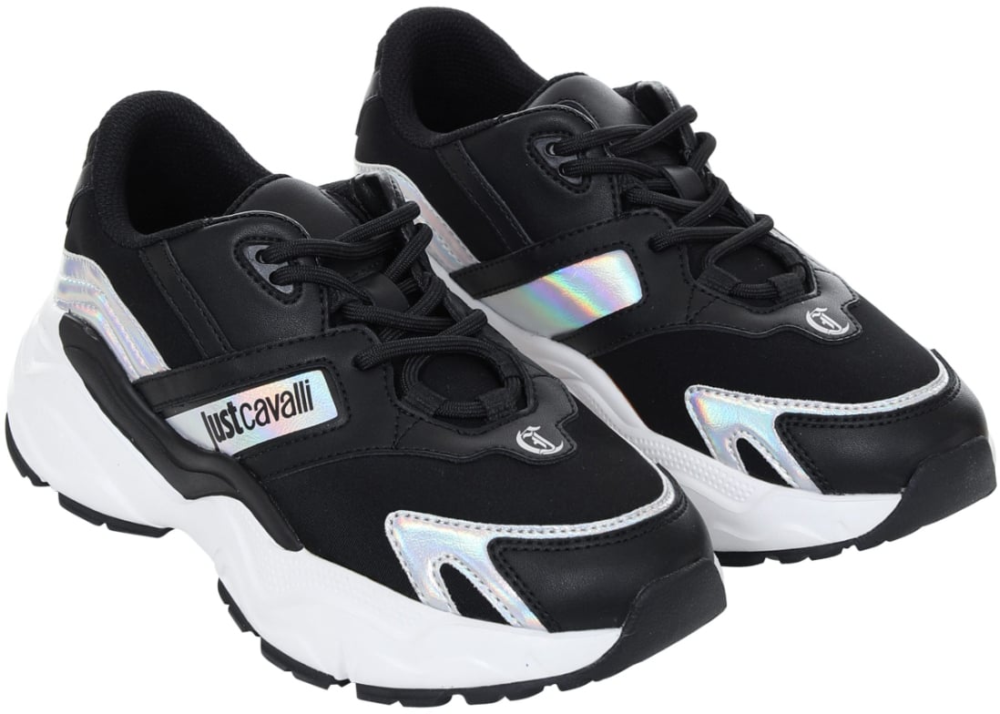 Roberto Cavalli Sneakers Black Zwart