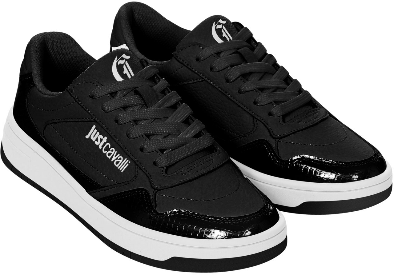 Roberto Cavalli Sneakers Black Zwart