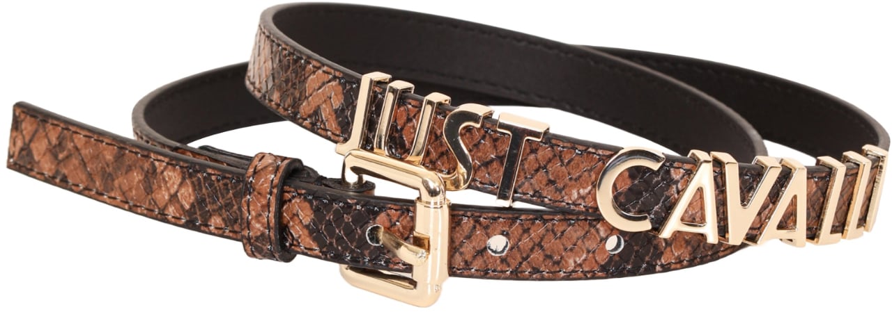 Roberto Cavalli Belts Brown Bruin
