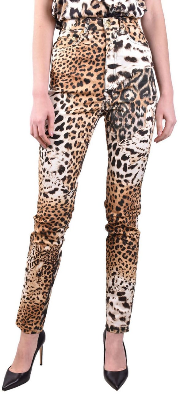 Roberto Cavalli Trousers Beige Beige