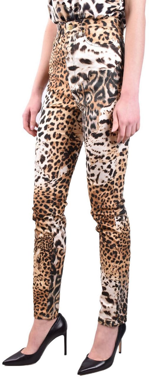 Roberto Cavalli Trousers Beige Beige