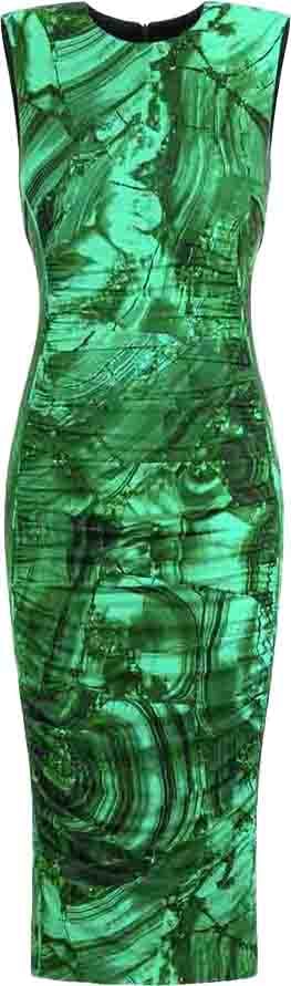 Roberto Cavalli Dresses Green Groen